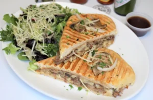 Philly Cheese Steak Panini